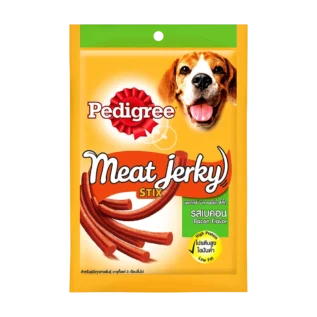 Pedigree Dog Treats, Meat Jerky Stix, Bacon for Adult Dog