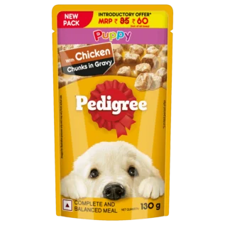 Pedigree Chicken Chunks Gravy Puppy