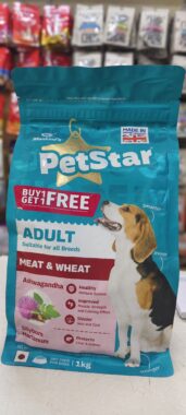 Pet star adult meat and wheat 1kg