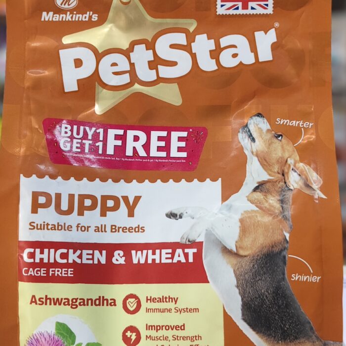 petstar-puppy-chicken&wheat-dryfood-1kg-frontside