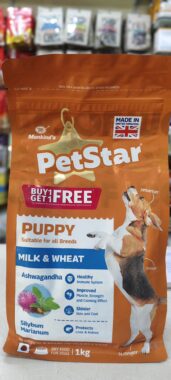 Pet star puppy milk and wheat 1kg